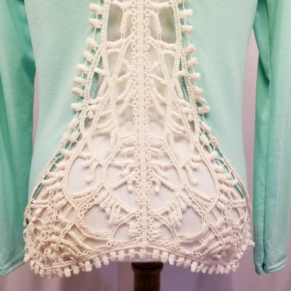 Open Back Not So Basic Boho Long Sleeve Top - Picture 8 of 8